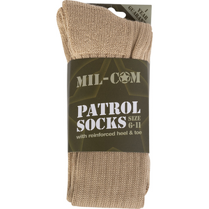 Mil-Com Patrol Socks Coyote  - MC004