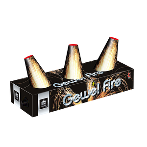 Crown Fireworks Gewel Fire Fountain - BF006 BUY ONE GET ONE FREE