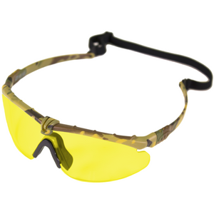 Nuprol Battle Pro  ( Black - Clear ) Protective Eyewear - 6042-NCYE