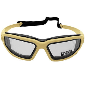 Nuprol Defence Pro Thermal  ( Tan/Clear ) Protective Eyewear - 6043D-TNCL