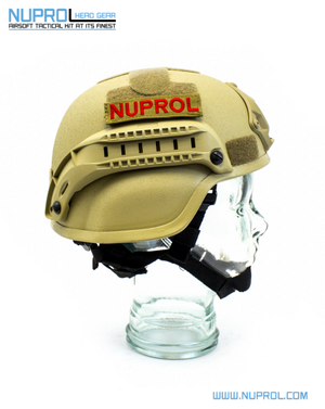 Nuprol Mich 2000 Railed Helmet Tan - NPH015