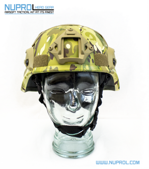 Nuprol Mich 2000 Railed Helmet Camo - NPH014