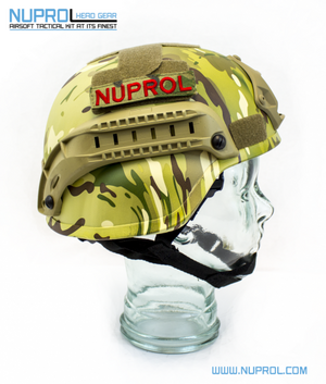 Nuprol Mich 2000 Railed Helmet Camo - NPH014