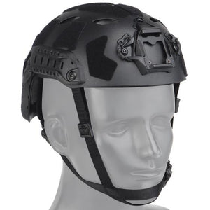 Nuprol Fast Railed SF Air Helmet Black - NPH001