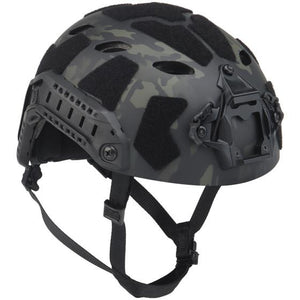 Nuprol Fast Railed SF Air Helmet Black Camo - NPH002