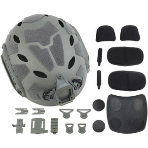 Nuprol Fast Railed SF Air Helmet Grey - NPH005