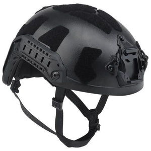 Nuprol Fast Railed SF Solid Helmet Black - NPH007