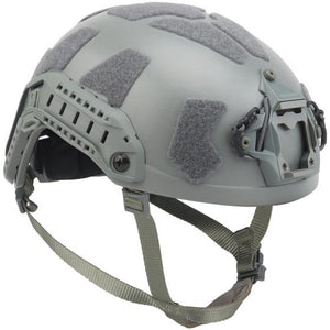 Nuprol Fast Railed SF Solid Helmet Grey - NPH009