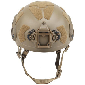 Nuprol Fast Railed SF Solid Helmet Tan - NPH011