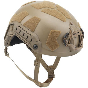 Nuprol Fast Railed SF Solid Helmet Tan - NPH011