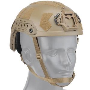 Nuprol Fast Railed SF Solid Helmet Tan - NPH011