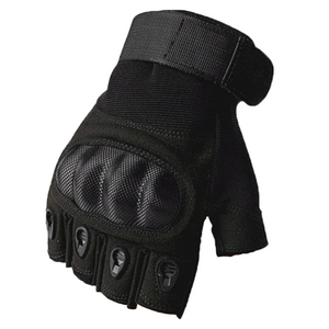 Nuprol PMC Skirmish Knuckle Weave Fingerless Gloves Green XL -6509-FL-BK-XL