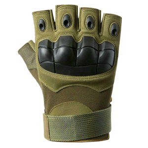 Nuprol PMC Skirmish Knickle Guard Fingerless Green M -6564-FL-GN-M