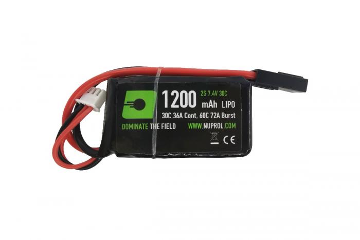 Nuprol NP Power 1200 MAH 7.4V 30C LIPO Micro Type - FB164