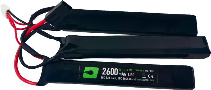 Nuprol NP Power 2600MAH 11.1V 20C LIPO NunChuck - FB188