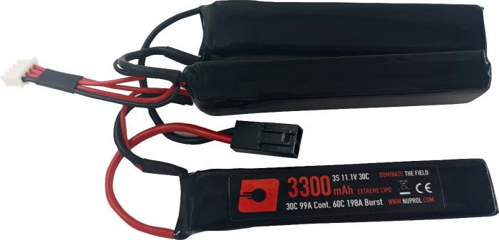 Nuprol NP Power 3300MAH 11.1V 20C LIPO NunChuck - FB190