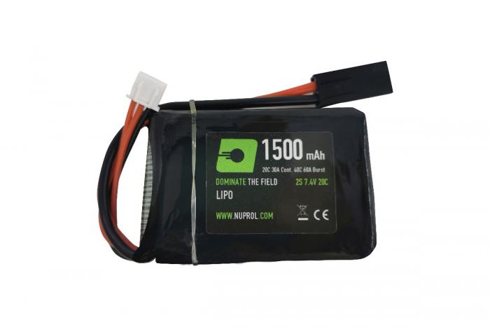 Nuprol NP Power 1500MAH 7.4V 20C LIPO Micro Type - FB167