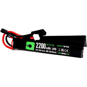 Nuprol LI-PO DBL 2200 MAH 7.4V 15C Small Tamiya - 8117