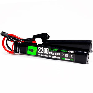 Nuprol LI-PO DBL 2200 MAH 7.4V 15C Deans - 8146