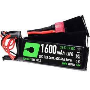Nuprol LI-PO TPL 1600 MAH 11.1V 20C Deans - 8148