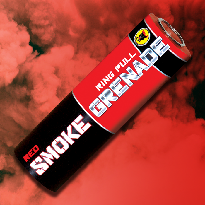 Black Cat Red Smoke Grenade-84047