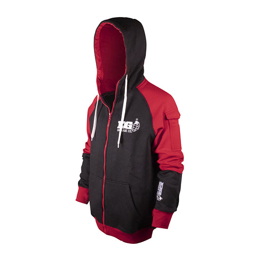 Enola Gaye Field Day Red/Black Hoodie - EGH003