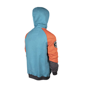 Enola Gaye Field Marshall Blue/Orange Hoodie - EGH005