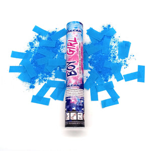Vulcan Gender Reveal Confetti & Smoke Blue - 6249