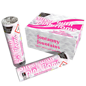Jorge Silver With Pink Flame - JF107/P