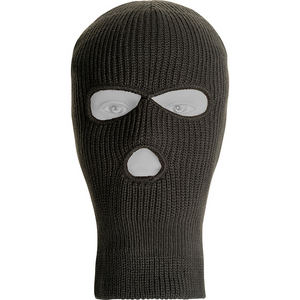 Viper Thinsulate 3 hole Green balaclava- VB010