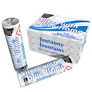 Jorge Silver With Blue Flame - JF107/B