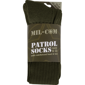 Mil-Com Patrol Socks Green  - MC003