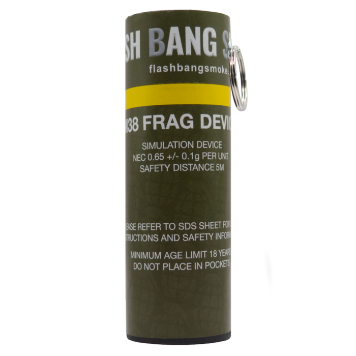 Flash Bang Smoke M12/M38 Fragmentation (Pull Fuse Device with BB’s)  FB047