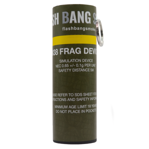 Flash Bang Smoke M12/M38 Fragmentation    (Pull Fuse Device with Hard Peas) FB048