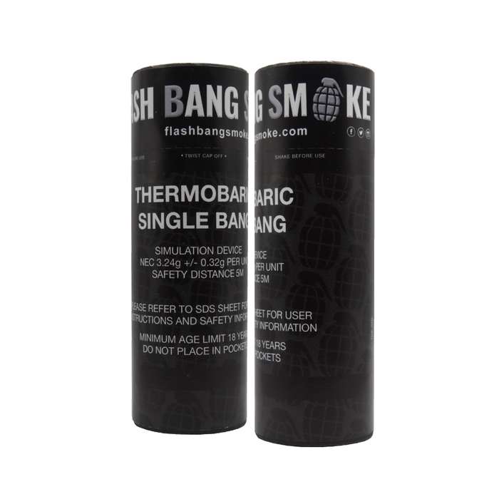 Flash Bang Smoke Thermobaric Single Bang ( Friction) Device FB044