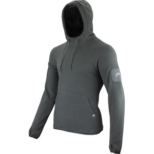 Viper Fleece Hoodie Grey- VH002