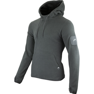 Viper Fleece Hoodie Grey- VH002