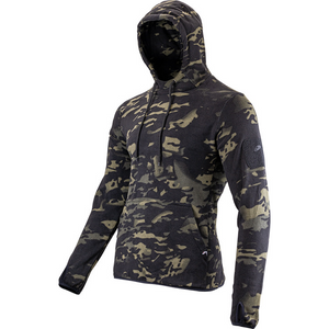 Viper Fleece Hoodie V-CAM Black - VH001