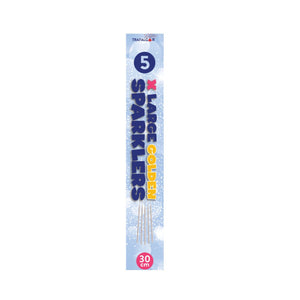 Trafalgar 30cm XL Large Golden Sparklers - SP0423