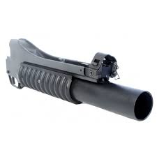S & T M203 long/Metal Grenade Laucher - ST-GL-M203M-L-BK