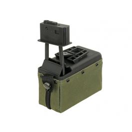 A&K M249 Mini Ammo Box ranger Green- AK03