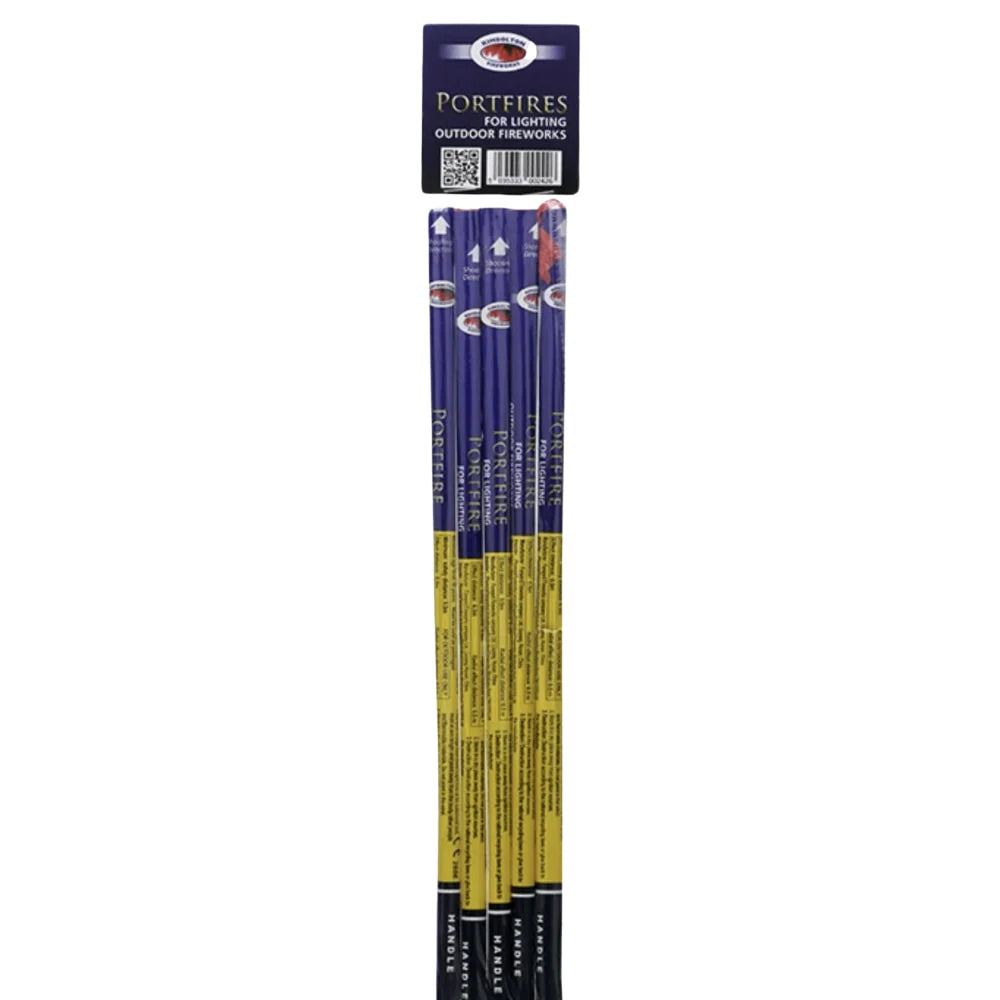 Celtic Fireworks - Portfires @ Pyrotex Fireworks