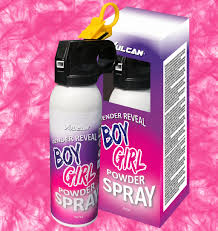 Vulcan Gender Reveal Boy/Girl Power Spray Smoke Effect Blue - 96715-PINK