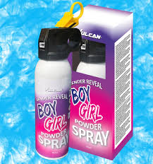 Vulcan Gender Reveal Boy/Girl Power Spray Smoke Effect Blue - 96716-BLUE