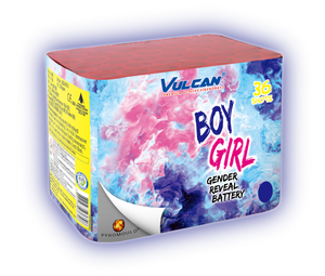 Vulcan Fireworks Boy Girl Gender ( Blue BOY ) -1066