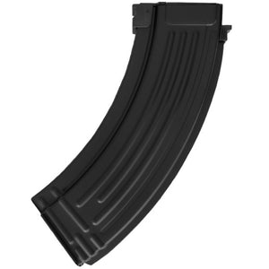 Nuprol AEG AK47 Folded Metal V2 Flash 500R Magazine  Black - NEM-003-005-BLK