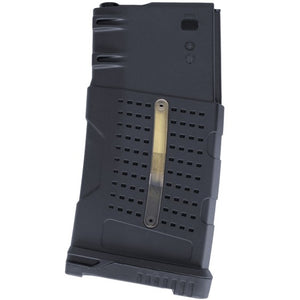 Nuprol SR25 W-Mag AEG Hi-Cap/550R Magazine Black -NEM-018-001-BLK
