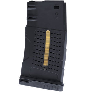Nuprol SR25 AEG W- Mag Mid-Cap 130R Magazine  Black - 018-003-BLK