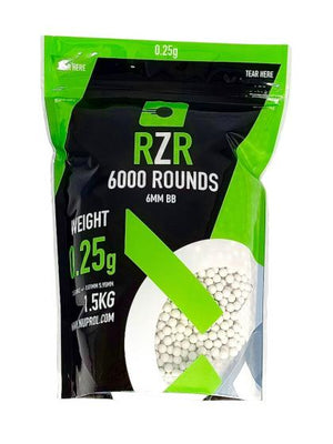 Nuprol RZR 6000 Rnd Bag 0.25G  BBs FB127