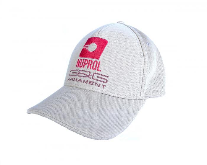 Nuprol Combat Cap Sports G&G White - NPH021